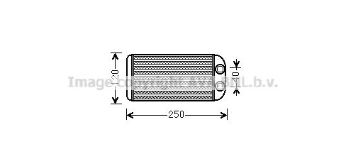 AVA QUALITY COOLING Lämmityslaitteen kenno TO6557